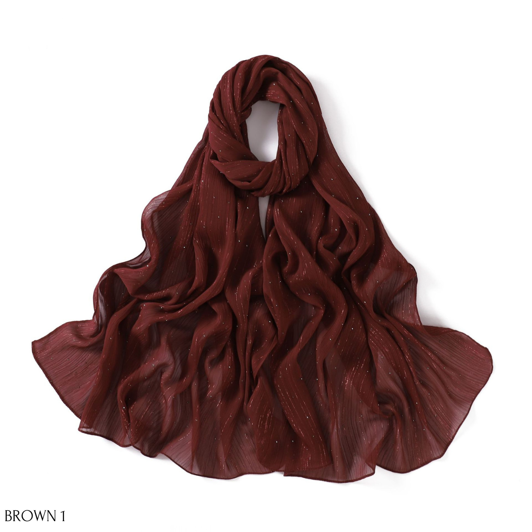 Stencil Styled Chiffon Hijab