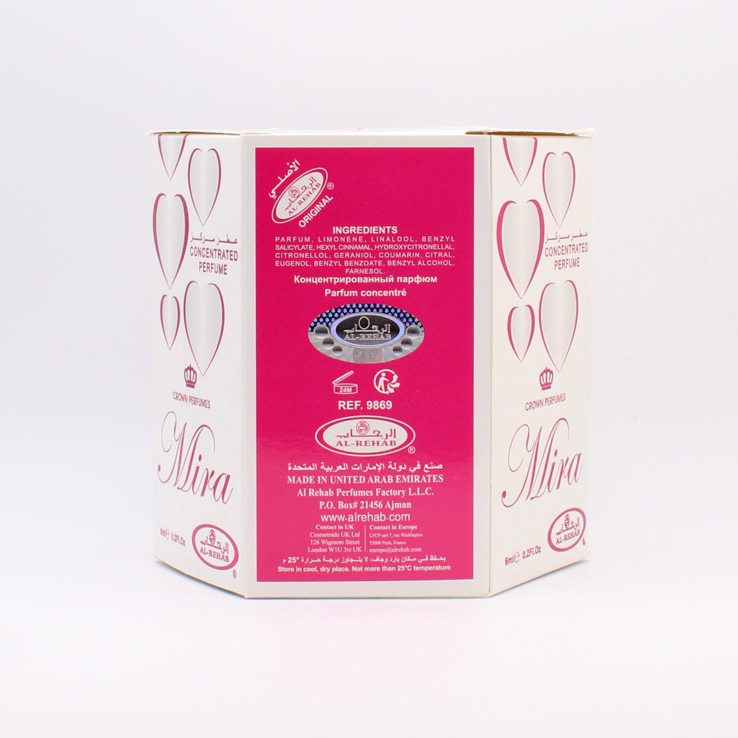 Al Rehab Mira | Concentrated Roll On Perfume Oil