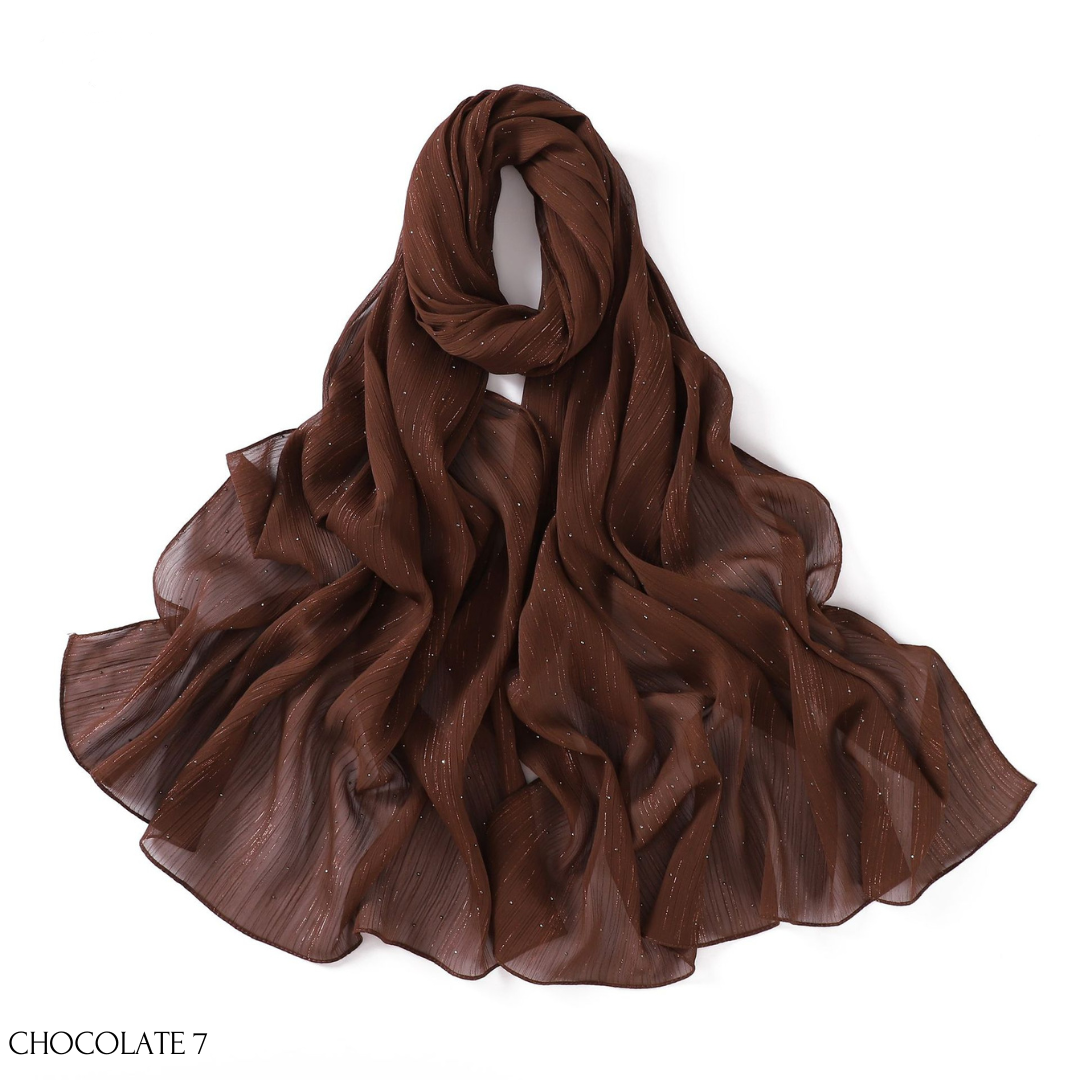 Stencil Styled Chiffon Hijab