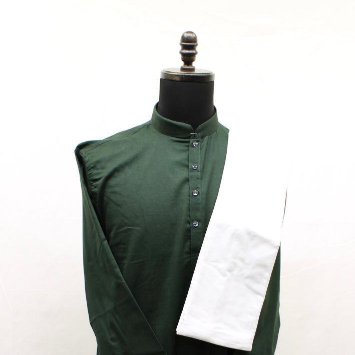 Dark Green Long Kurta