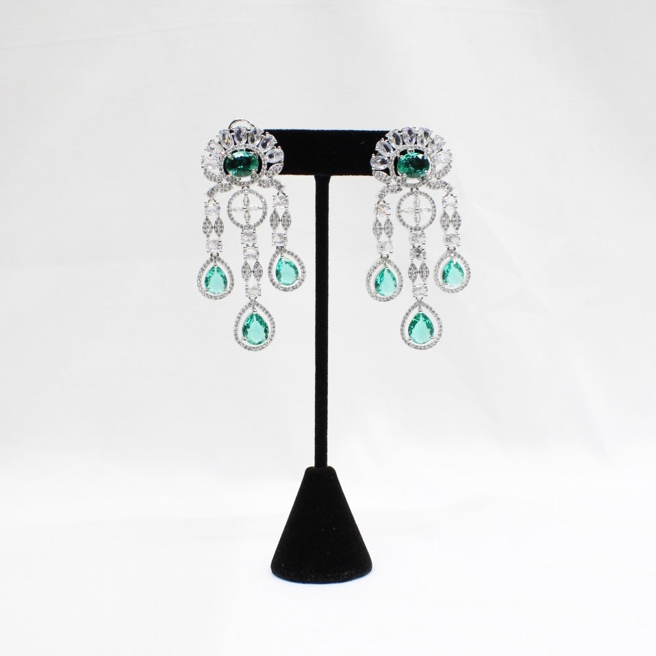 Emerald Green Waterfall Set