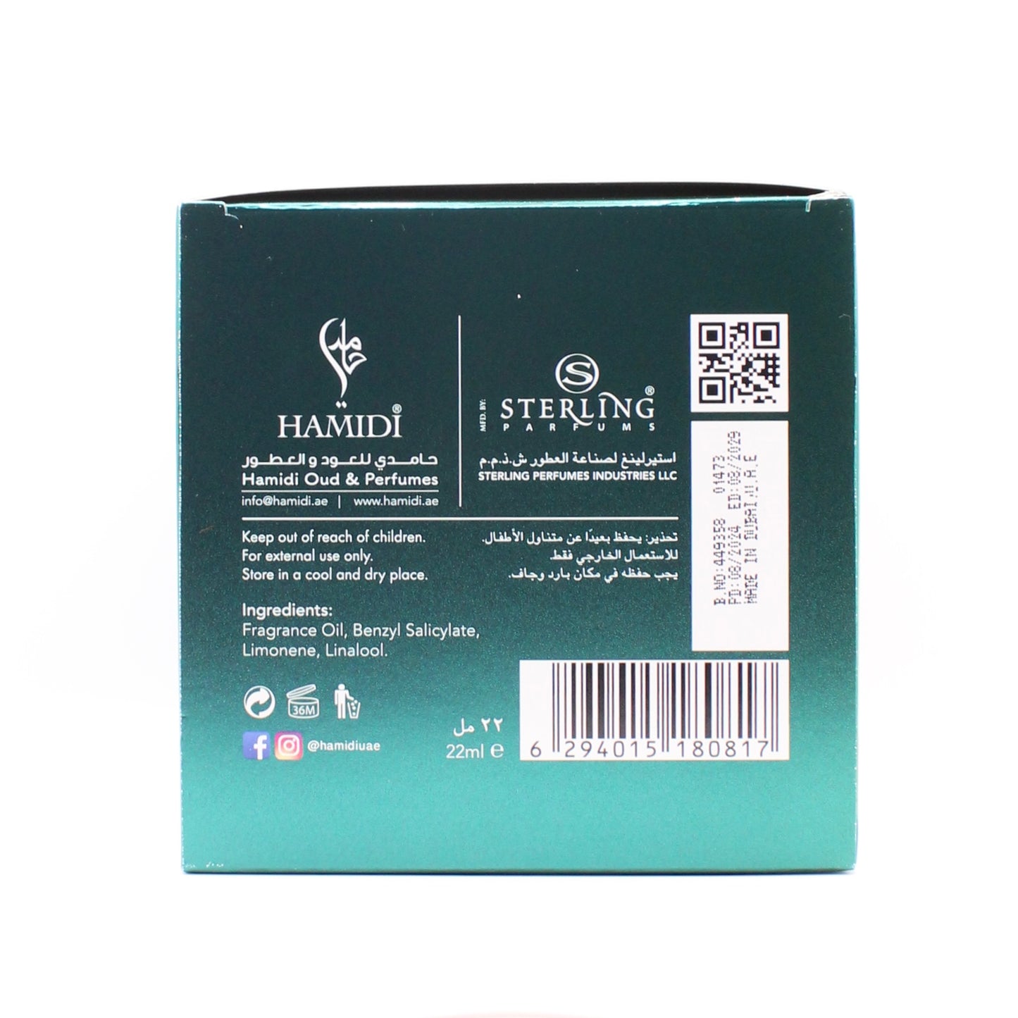 Hamidi Lateen | Concentrated Perfume Oil