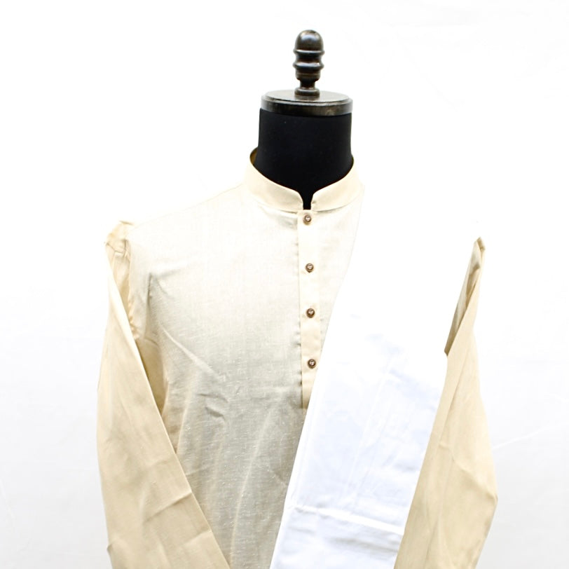 Beige Long Kurta