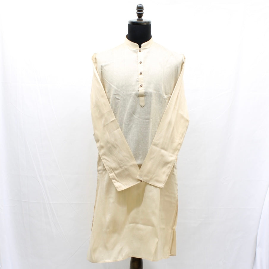 Beige Long Kurta