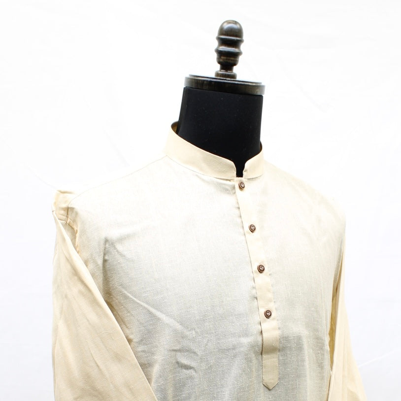 Beige Long Kurta