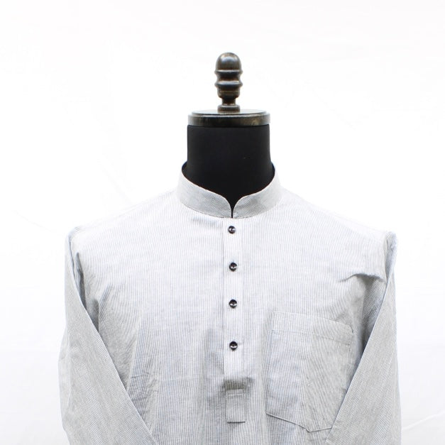 Light Grey Short Kurta