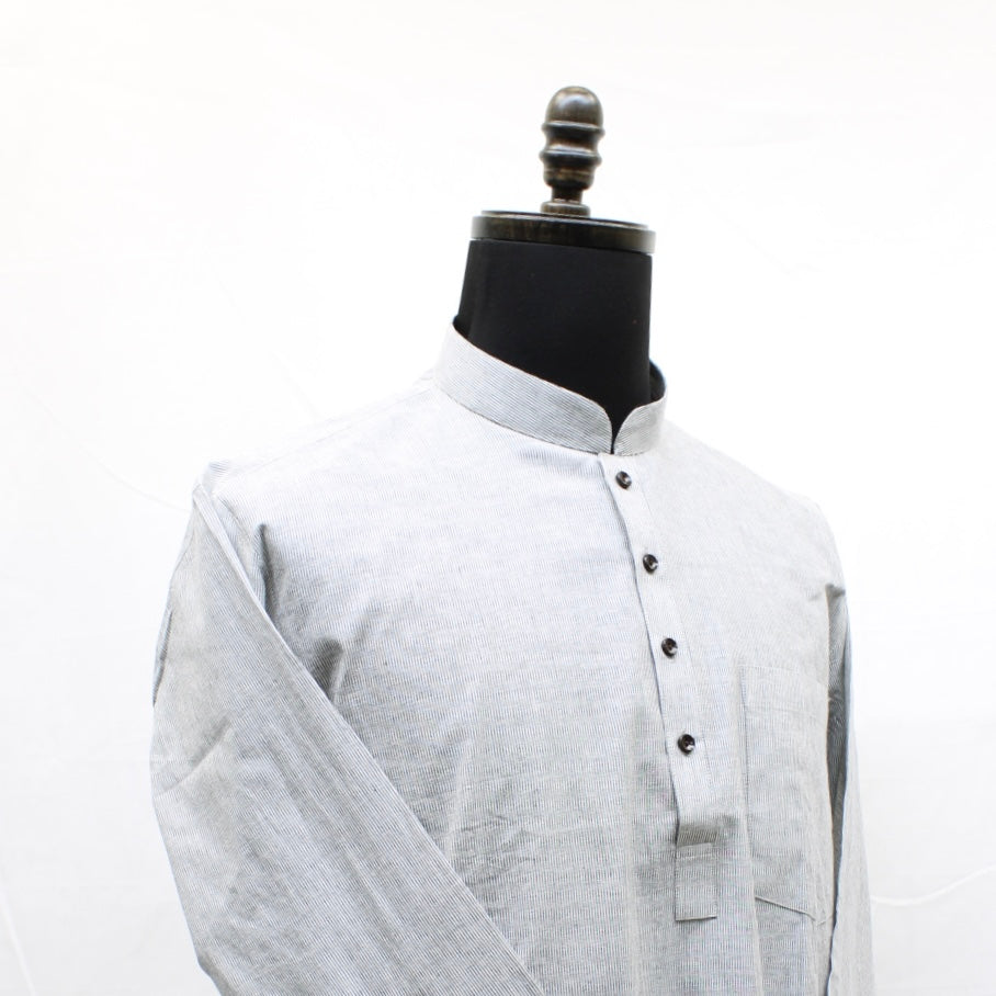 Light Grey Short Kurta