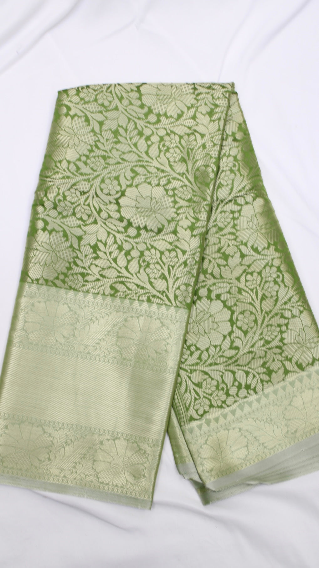 Lime Green Noor Saree