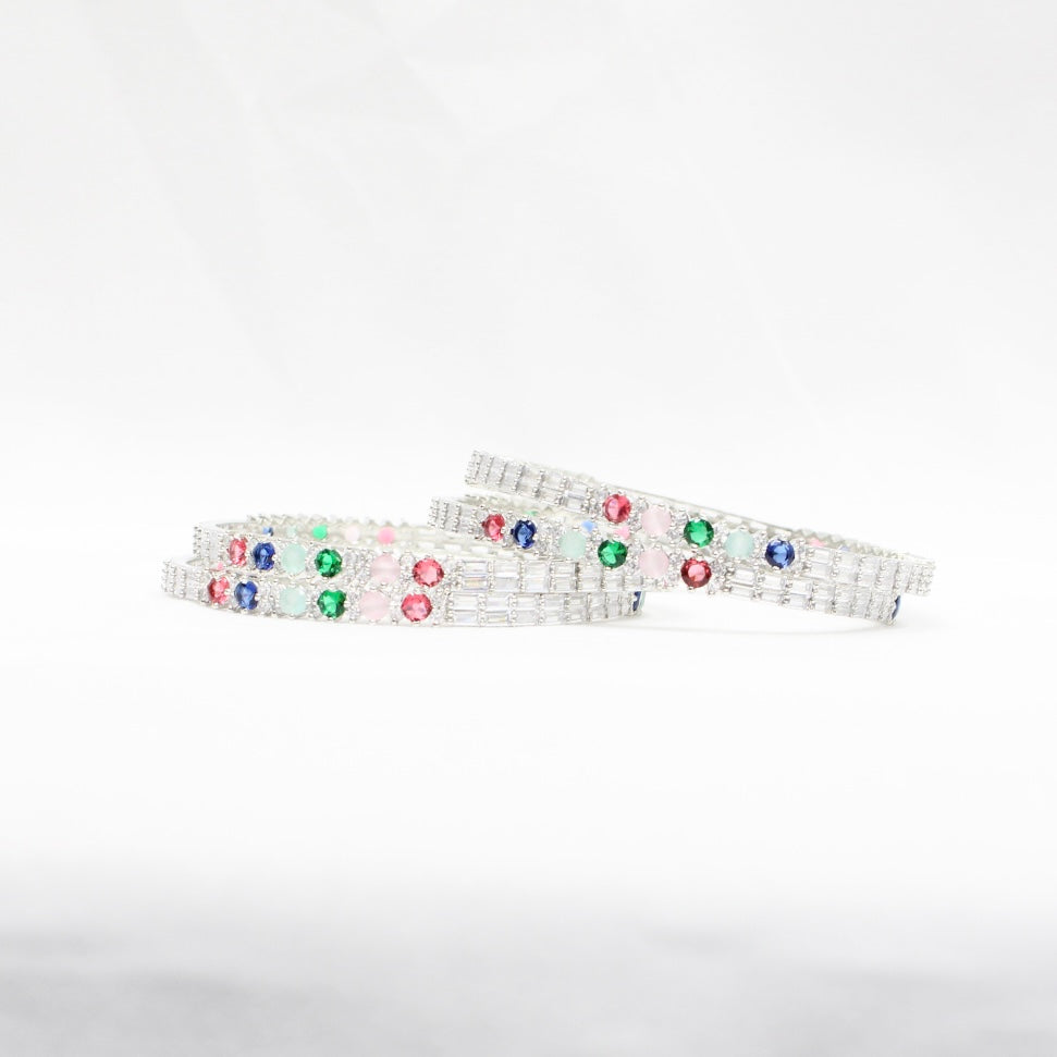 Multicolor Studded Bangle