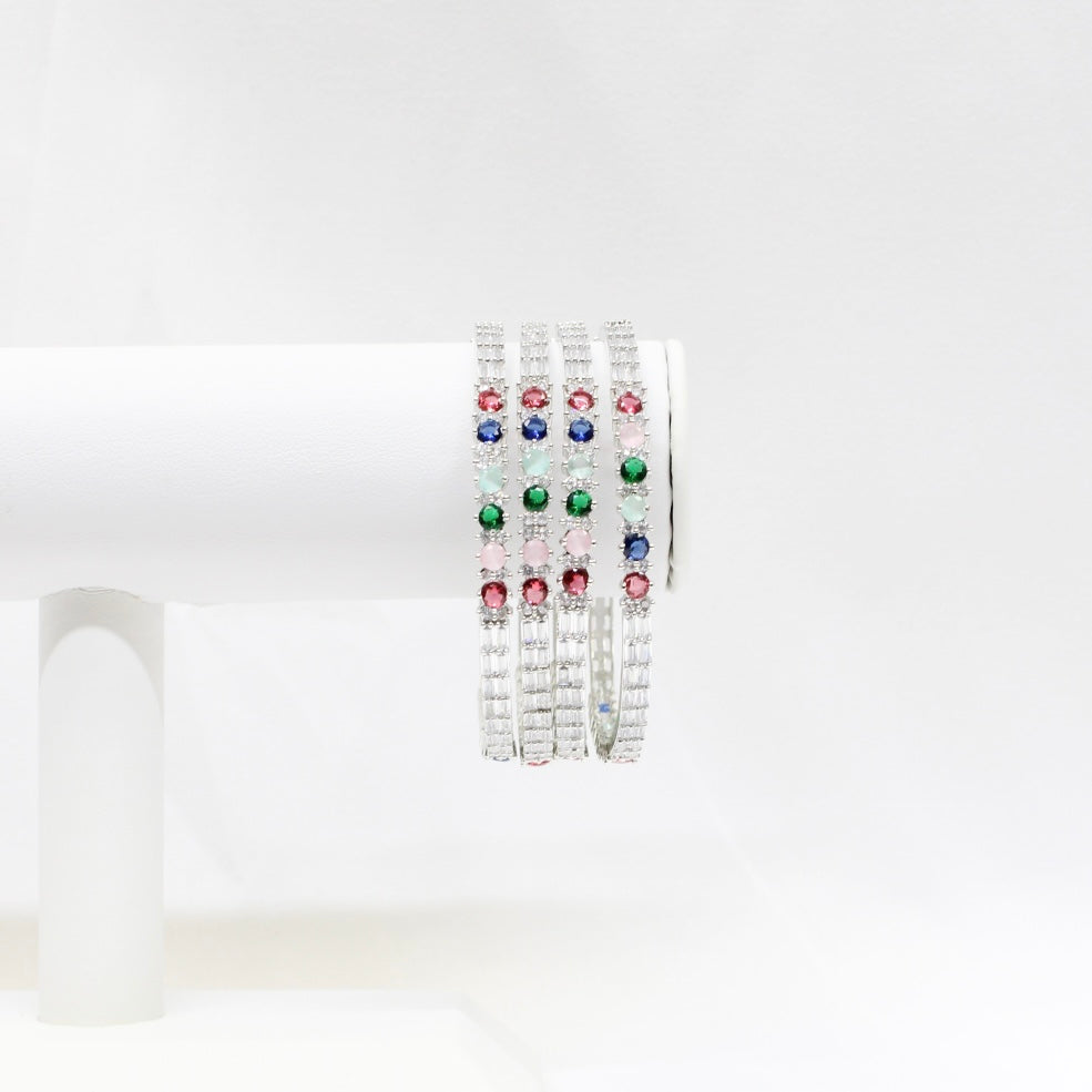 Multicolor Studded Bangle