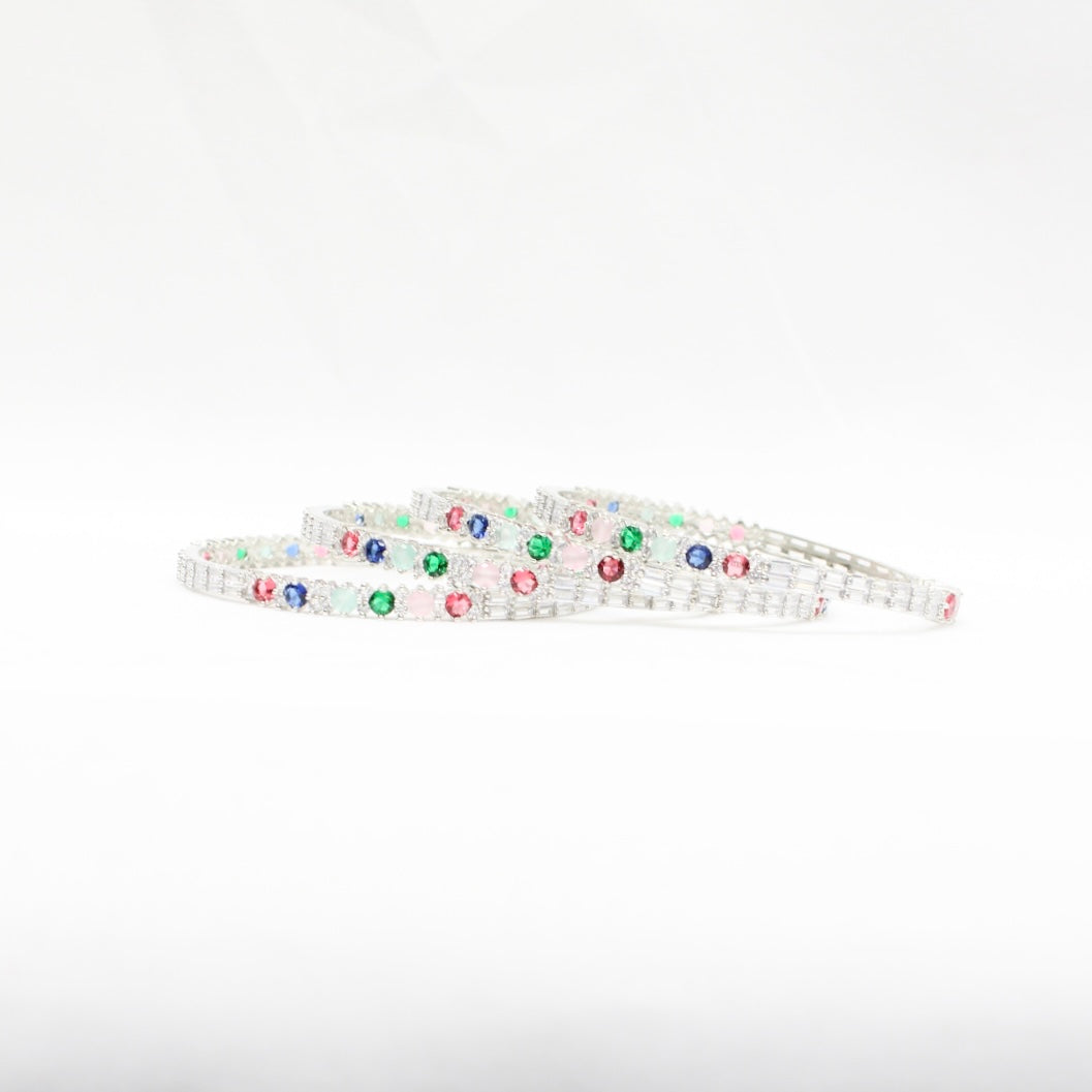Multicolor Studded Bangle