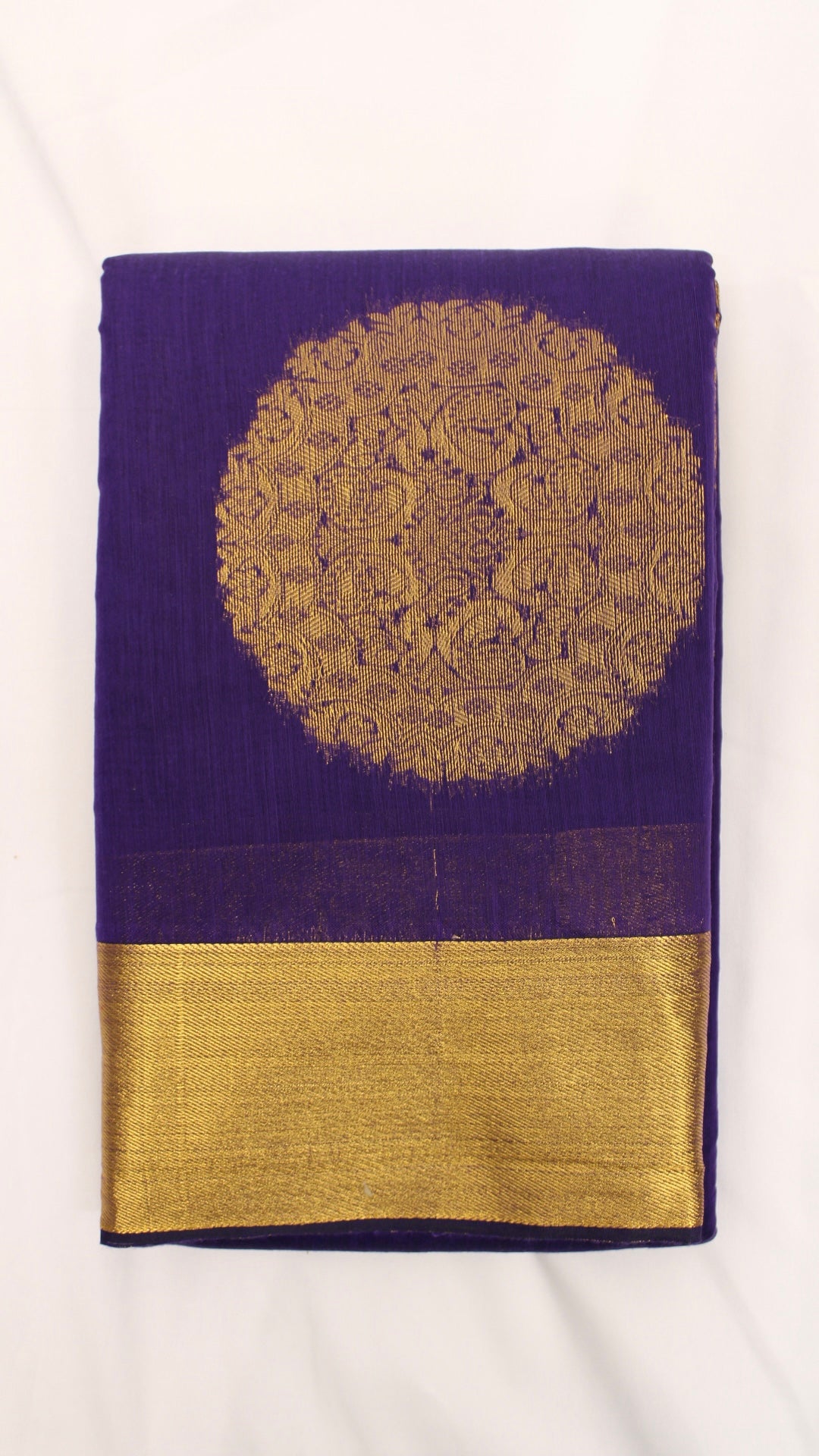 Royal Purple Mandala Saree