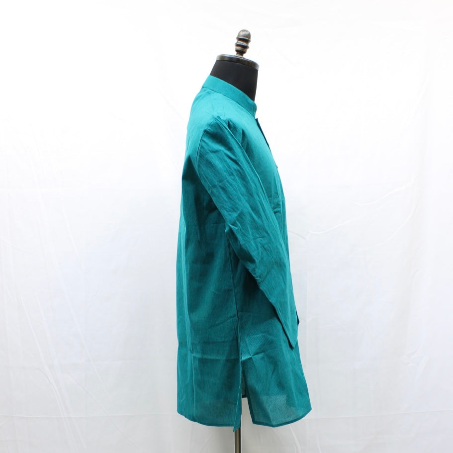 Turquoise Blue Short Kurta