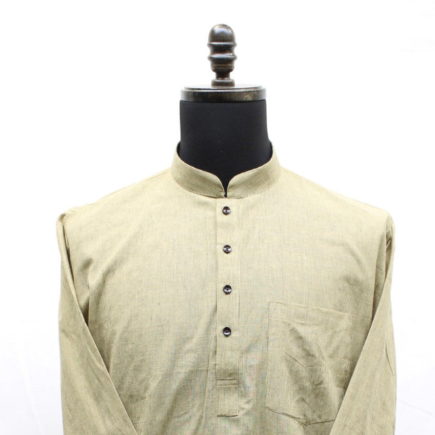 Warm Tan Short Kurta
