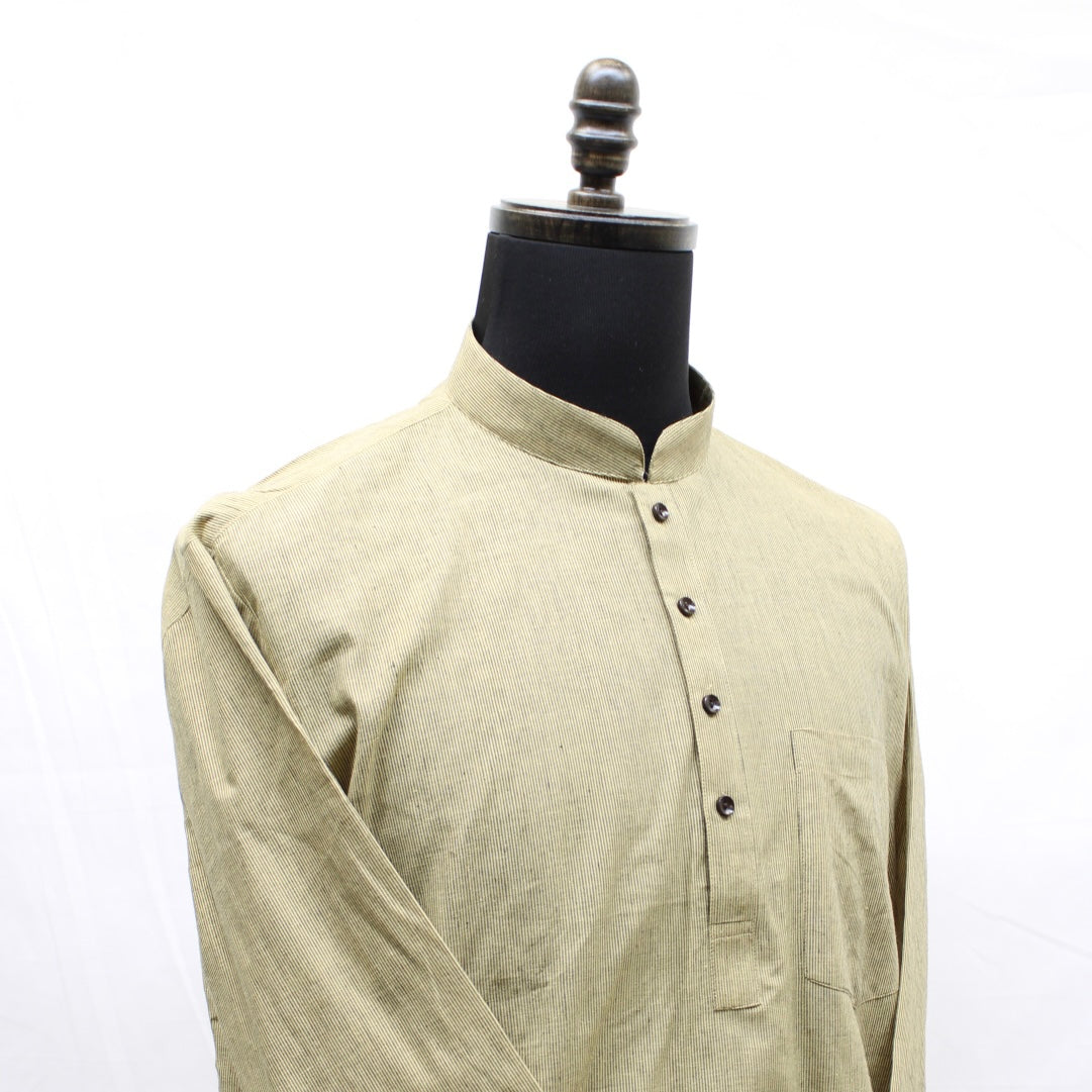 Warm Tan Short Kurta