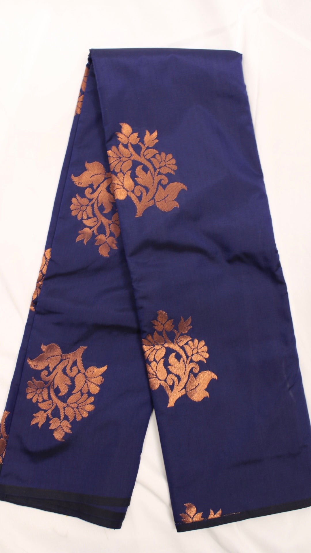 Yale Blue Bouquet Saree
