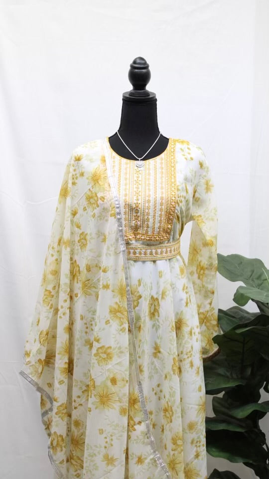 Tuscan Sun Floral Kurti
