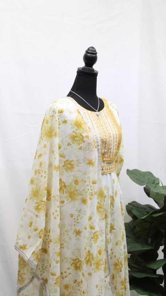 Tuscan Sun Floral Kurti