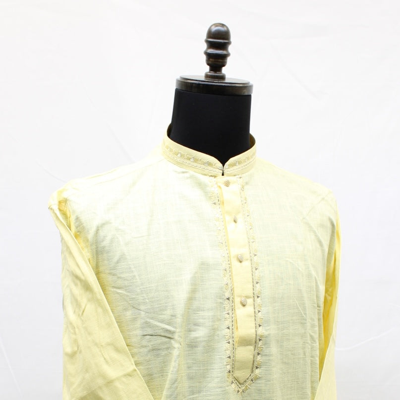 Yellow Long Kurta