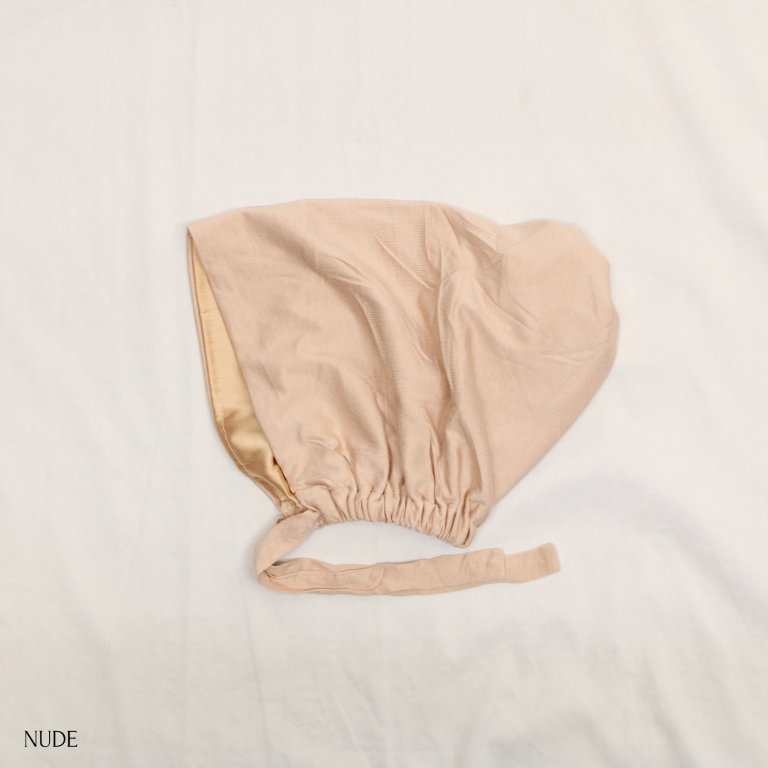 Satin Lined Tie Back Undercap