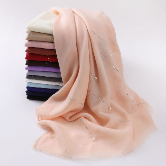 Shooting Star Cotton Linen Hijab