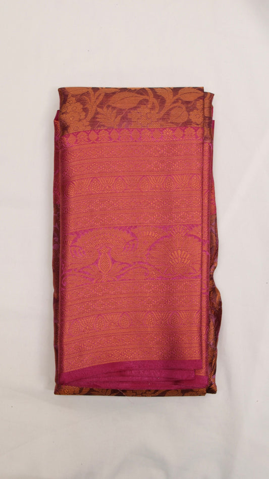 Cerise Pink Enchanted Saree