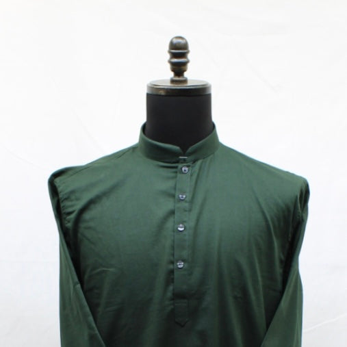 Dark Green Long Kurta