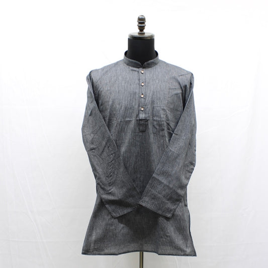 Dark Grey Short Kurta