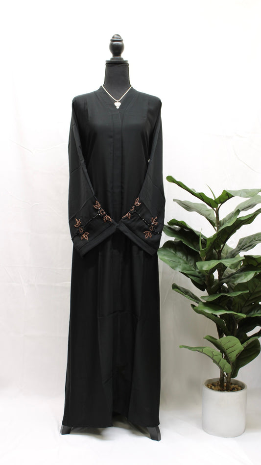 Maple Leaf Handwork Abaya