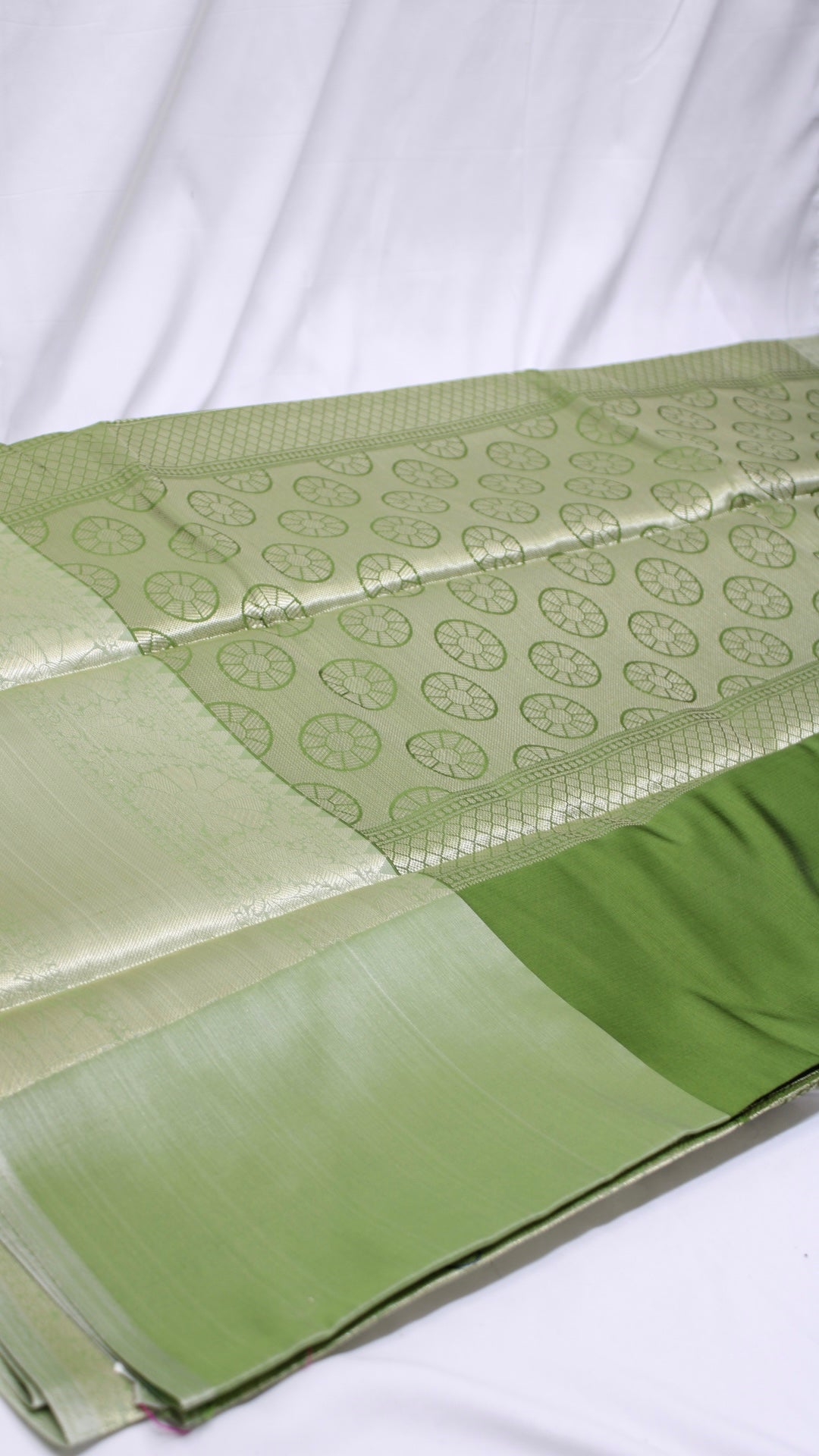 Lime Green Noor Saree