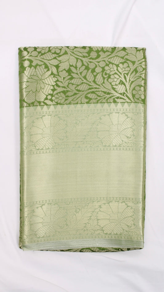 Lime Green Noor Saree