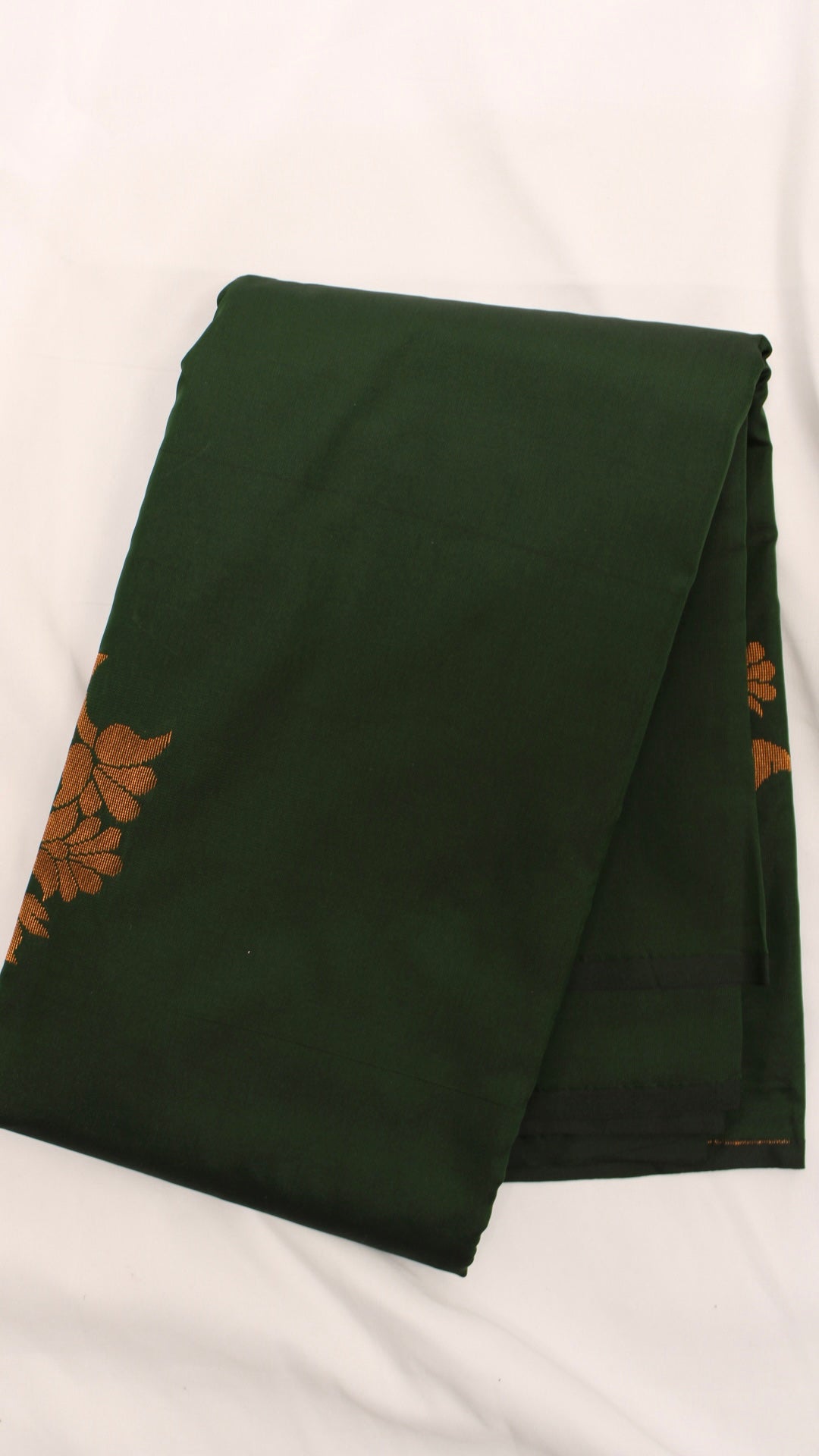 Pine Green Bouquet Saree