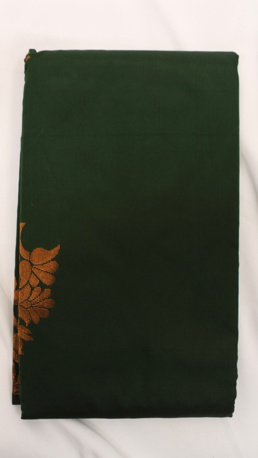 Pine Green Bouquet Saree