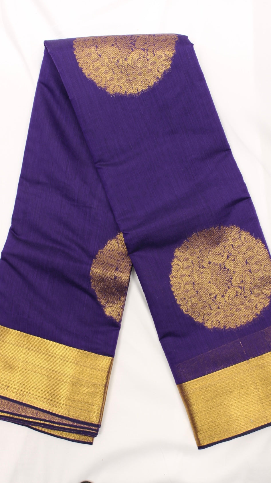 Royal Purple Mandala Saree