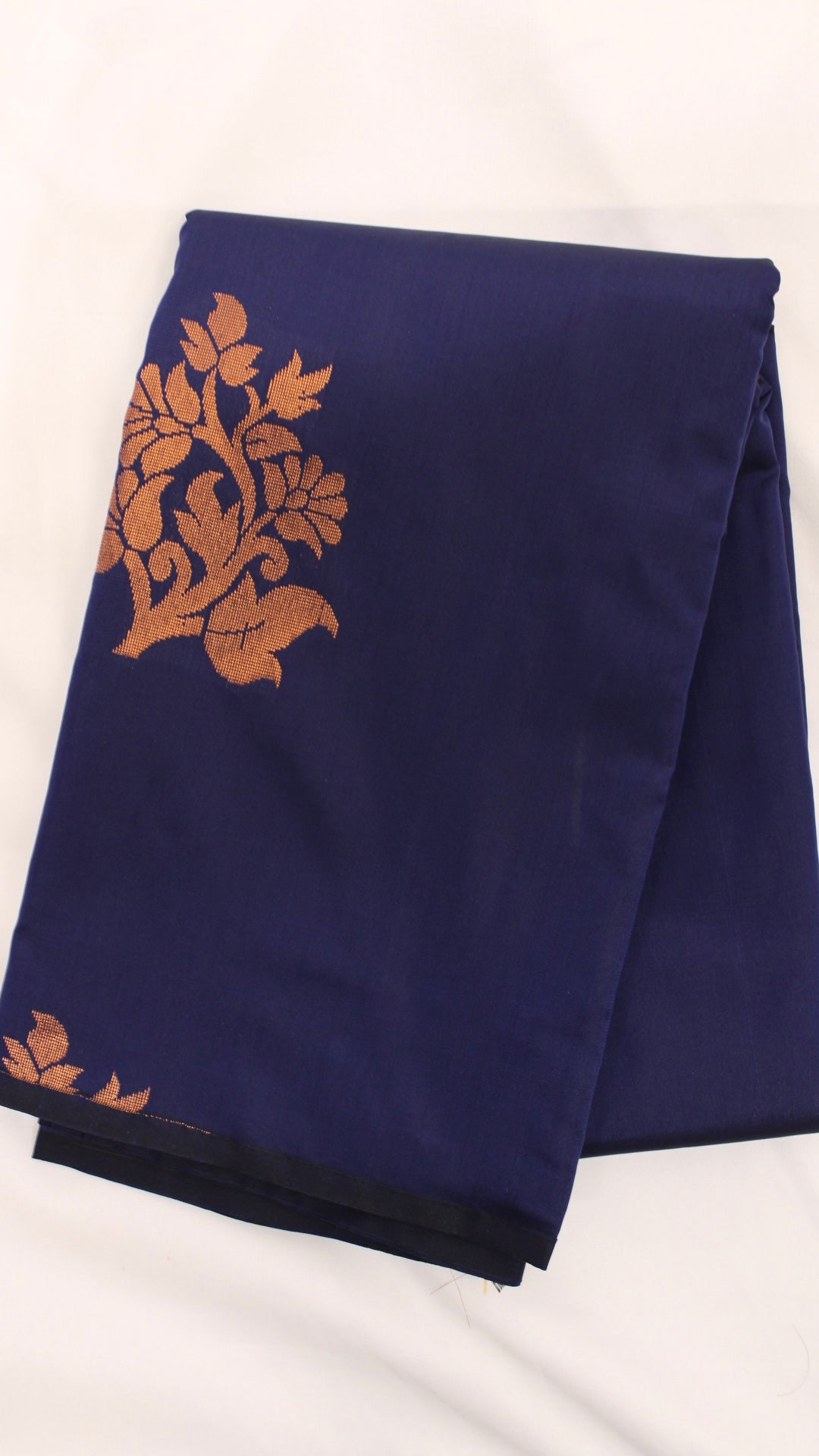 Yale Blue Bouquet Saree